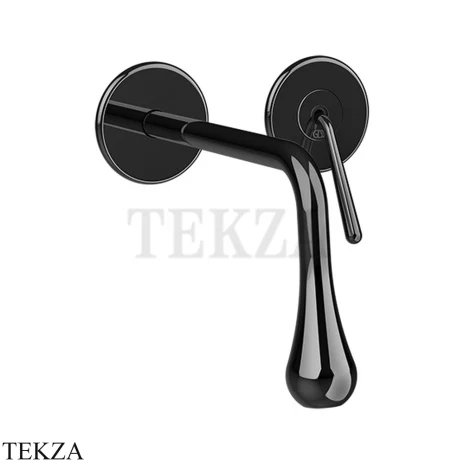 Gessi Goccia Смеситель для раковины, внешняя часть 33084-706, Black Metal PVD