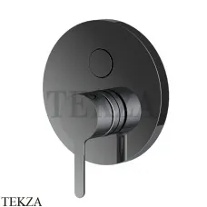 FIMA Carlo Frattini SNAP Смеситель для душа 2 потока, внешняя часть F3119E2CS, Brushed black chrome FIMA Carlo Frattini SNAP Смеситель для душа 2 потока, внешняя часть F3119E2CS, Brushed black chrome