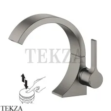 Dornbracht CYO Смеситель для раковины, с донным клапаном 33500811-99, Dark Platinum matt