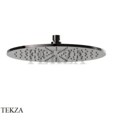 Newform Верхняя круглая лейка D300, без кронштейна 26534.58.063, PVD Gun metal