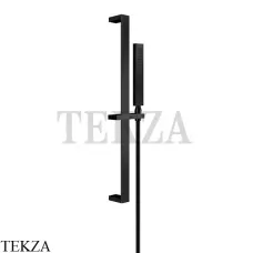 Gessi Rettangolo shower Штанга в комплекте с душевой лейкой, 1 режим 20145-706, Black Metal
