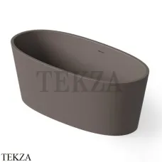 Dea Design Nature Ванна отдельностоящая овальная 160x75 Solid Surface DD8617 1600 6, Grey Brown №6