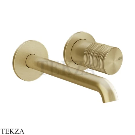 Gessi Habito TRAME Смеситель для раковины, внешняя часть 70388-727, Brushed Brass PVD