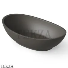 Dea Design Washbasins Раковина настольная овальная Solid Surface DD9037 600 5, Graphite №5