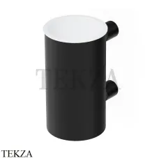 Zucchetti Isy22_Octo_Jingle Стакан настенный круглый ZAD513.P81, brushed total black PVD Zucchetti Isy22_Octo_Jingle Стакан настенный круглый ZAD513.P81, brushed total black PVD