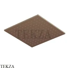 Zucchetti Верхняя душевая лейка 30х30 для кронштейна Z94269.P21, brushed chocolate PVD