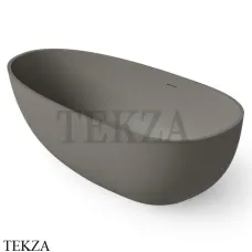 Dea Design Modern Ванна отдельностоящая овоидная 180x90 Solid Surface DD8608 1800 3, Grey №3