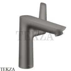 Hansgrohe Talis E Смеситель для раковины, с донным клапаном 71754340, черный хром brushed