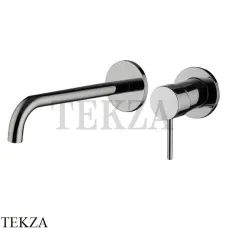 FIMA Carlo Frattini Spillo UP Смеситель для раковины 200, внешняя часть F3051WLX9CN, Black chrome