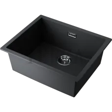 Omoikiri Yamakawa 55T-U/I Кухонная мойка Tetogranit прямоугольная 4993428 черный