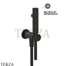 Gessi Total look Гигиенический душ с выводом воды и держателем 45123-187, Aged Bronze