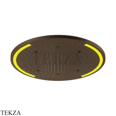 Gessi COLOUR Накладная душевая панель 500, 4 функции 57980-845, Dark Bronze