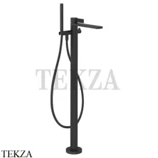 Gessi Inverso RIGATO Смеситель для ванны напольный, внешняя часть 73528-299, Matte Black