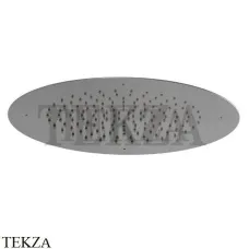 Newform Душевая лейка круглая стальная с дождевой струей 682.50.050, Stainless Steel