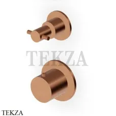 Zucchetti Helm Термостат для душа на 2-3 потока, внешняя часть ZH5806.XP91, brushed copper PVD