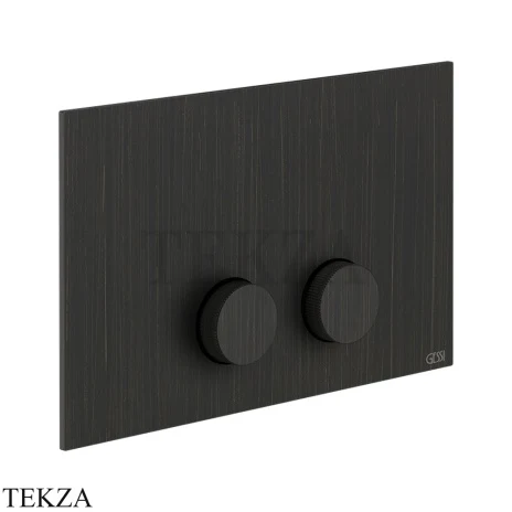 Gessi INGRANAGGIO Клавиша смыва для инсталляции Geberit Sigma 8 и Sigma 12, 54635-187, бронза Aged