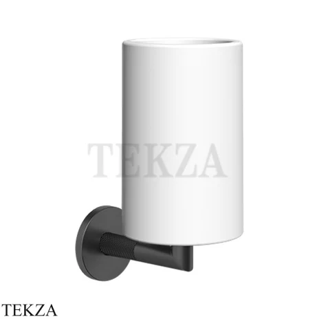 Gessi INGRANAGGIO Стакан настенный композит белый 63807-299, Black XL