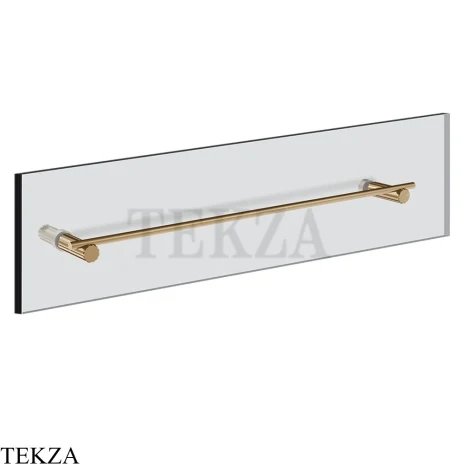 Gessi Incastri Полотенцедержатель для крепления на стекло, 60 см 75515-726, бронза Brushed