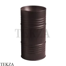 Kerasan Artwork Раковина свободностоящая BARREL, слив в пол, сифон, 4742K75 бургундский матовый