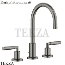 Dornbracht TARA Смеситель для умывальника 165, с донным клапаном 20713882-99, Dark Platinum matt