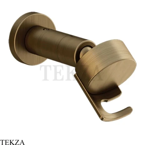 Gessi HI-FI Держатель для ручного душа поворотный 63057-713, Antique Brass