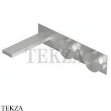 Ritmonio Dot316 Смеситель для раковины, внешняя часть PR50AK101 INOX, Brushed steel