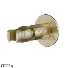 Newform Держатель для ручного душа, регулируемый 846.59.097, PVD Br. Gold