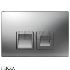 Geberit Delta50 Клавиша смыва, пластик 115.135.46.1, хром матовый, для бачка UP100