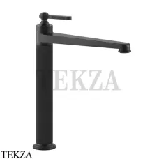 Gessi VENTI20 Смеситель для раковины высокий, с донным клапаном 65003-299, Black XL
