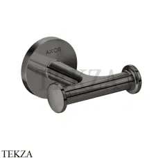 Axor Universal Circular Крючок для халата и полотенец двойной 42812330, Polished Black Chrome