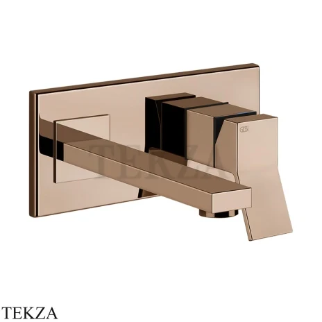 Gessi RETTANGOLO K Смеситель для раковины, внешняя часть 53088-030, Copper глянец