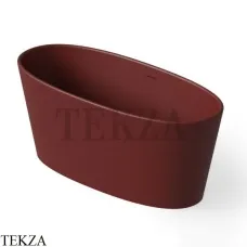 Dea Design Nature Ванна отдельностоящая овальная 158x70 Solid Surface DD8602 1580 17, Red Wine №17