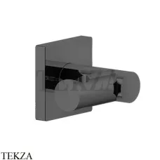 Gessi RILIEVO Держатель для душевой лейки поворотный 59160-707, Black Metal Brushed