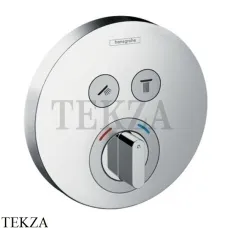 Hansgrohe ShowerSelect S Смеситель для душа, 2 выхода 15748000, хром глянец Hansgrohe ShowerSelect S Смеситель для душа, 2 выхода 15748000, хром глянец