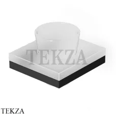 Zucchetti Aguablu Стакан настенный из матового стекла ZAD713.P81, brushed total black PVD Zucchetti Aguablu Стакан настенный из матового стекла ZAD713.P81, brushed total black PVD