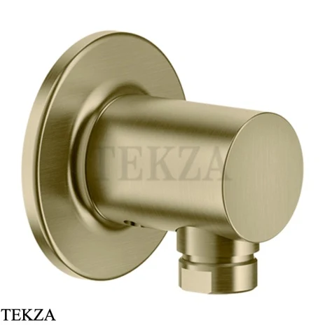 Gessi INCISO SHOWER Вывод воды для душевой лейки 58169-727, Brushed Brass PVD