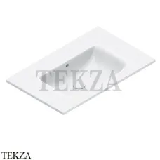 Catalano Italy Раковина врезная без отв. 80 см, с переливом 0720810001, белый глянец