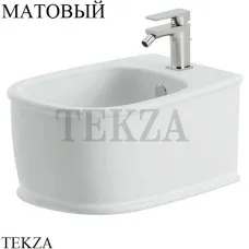 ArtCeram ATELIER Биде подвесное, 1 отверстие под смеситель, белый матовый