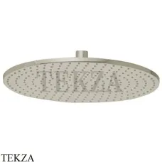 FIMA Carlo Frattini WELLNESS Верхняя круглая лейка для кронштейна 30 см F2224/2SN, Brushed nickel