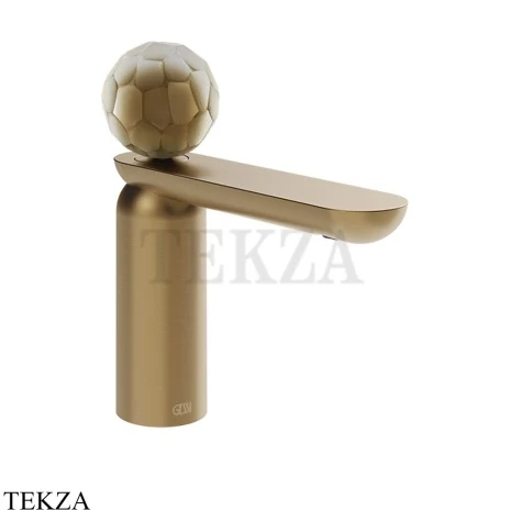 Gessi Perle Смеситель для раковины, с донным клапаном 74451-726, бронза Brushed