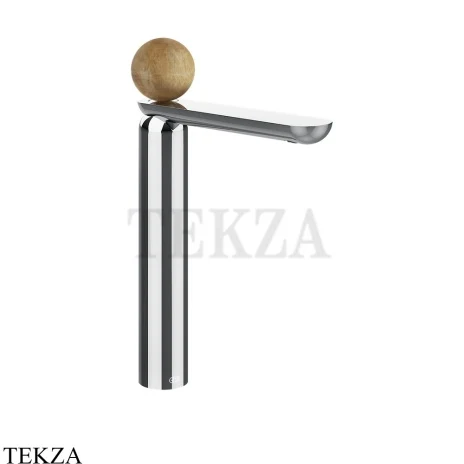 Gessi Perle Смеситель для раковины высокий, с донным клапаном 74353-031, хром глянец