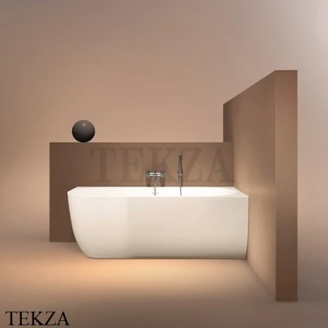 Gruppo Treesse Cora Ванна в угол пристенная акриловая 170x75 DX V057BL00DX, белый глянец