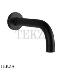 Gessi Emporio Via Tortona Излив для ванны настенный короткий 16 см 38785-299, Black XL