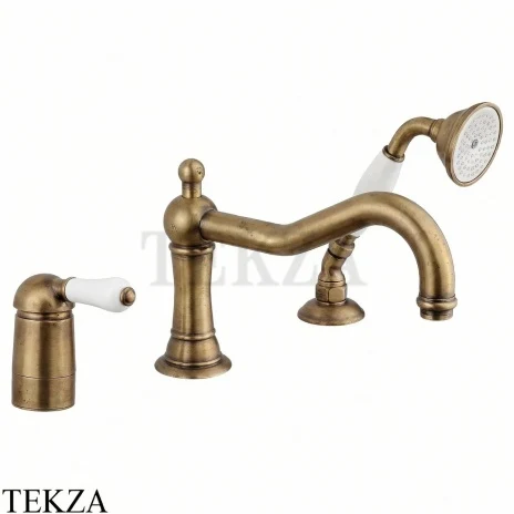 Nicolazzi Cinquanta Смеситель на борт ванны P.Mont Blanc, 3449OG76, Raw Brass