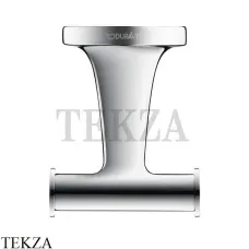 Duravit Starck T Крючок для халата и полотенца двойной 0099301000, хром глянец