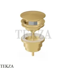 Zucchetti Донный клапан универсальный R97778.XP41, brushed gold PVD