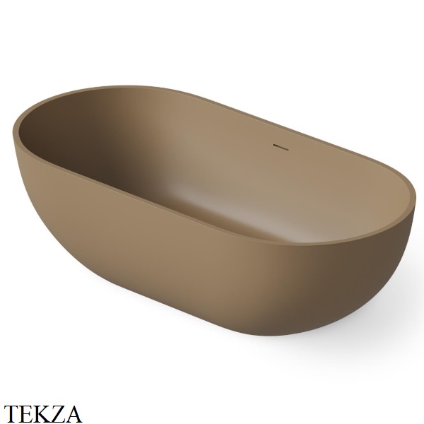 Dea Design Shadow Ванна отдельностоящая овальная 140x70 Solid Surface DD8619 1400 2, Light Camel №2