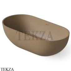 Dea Design Shadow Ванна отдельностоящая овальная 140x70 Solid Surface DD8619 1400 2, Light Camel №2
