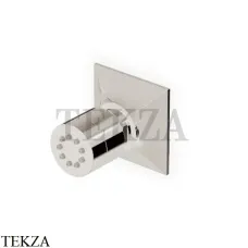 Zucchetti Bellagio Боковая форсунка неподвижная Z92897.C8, nickel глянец