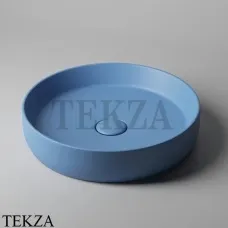 Sitega VERMA 420 Раковина накладная круглая, с донным клапаном VERMA 420 - Pure